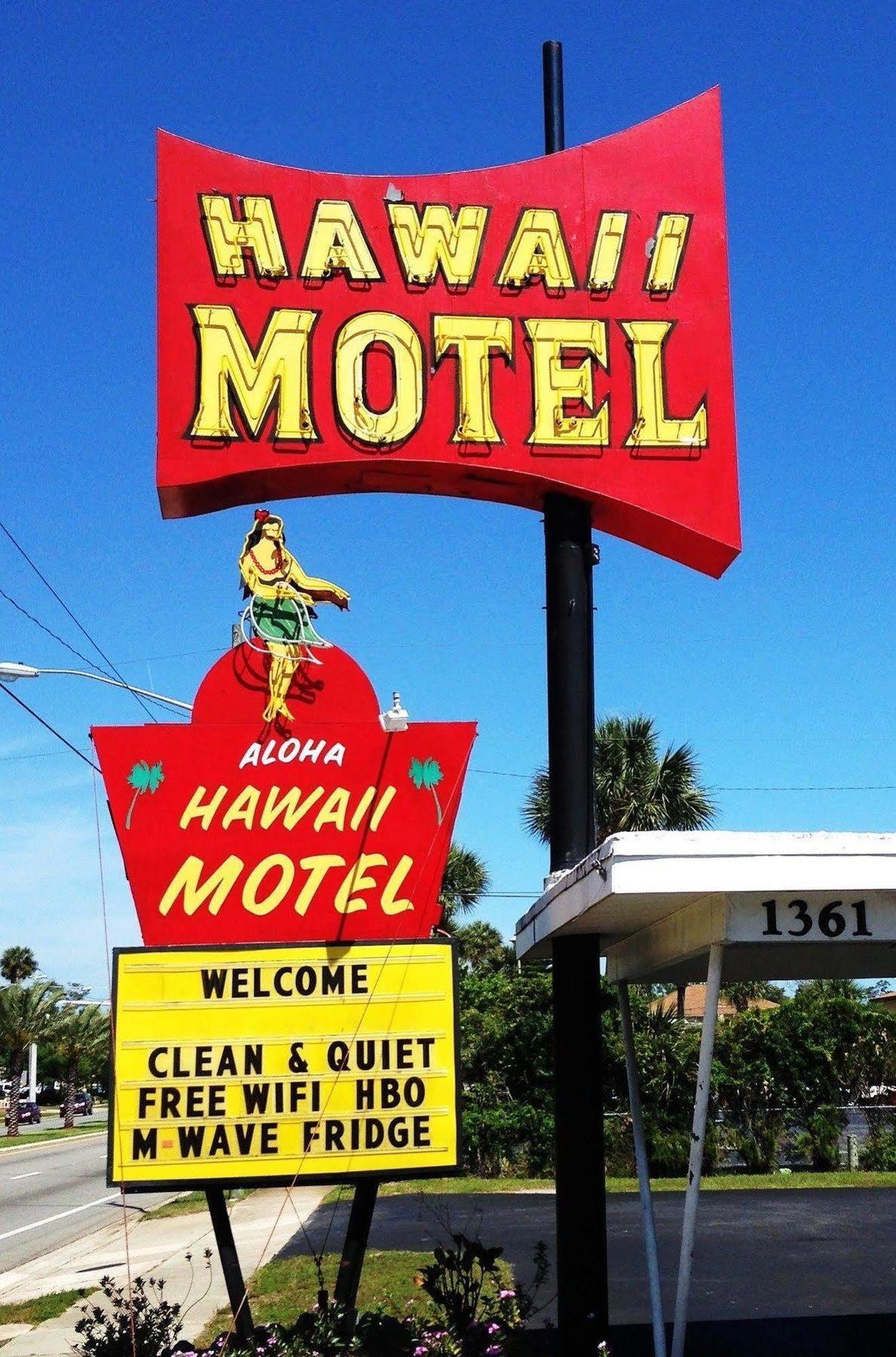Hawaii Motel Daytona Beach Shores Eksteriør bilde